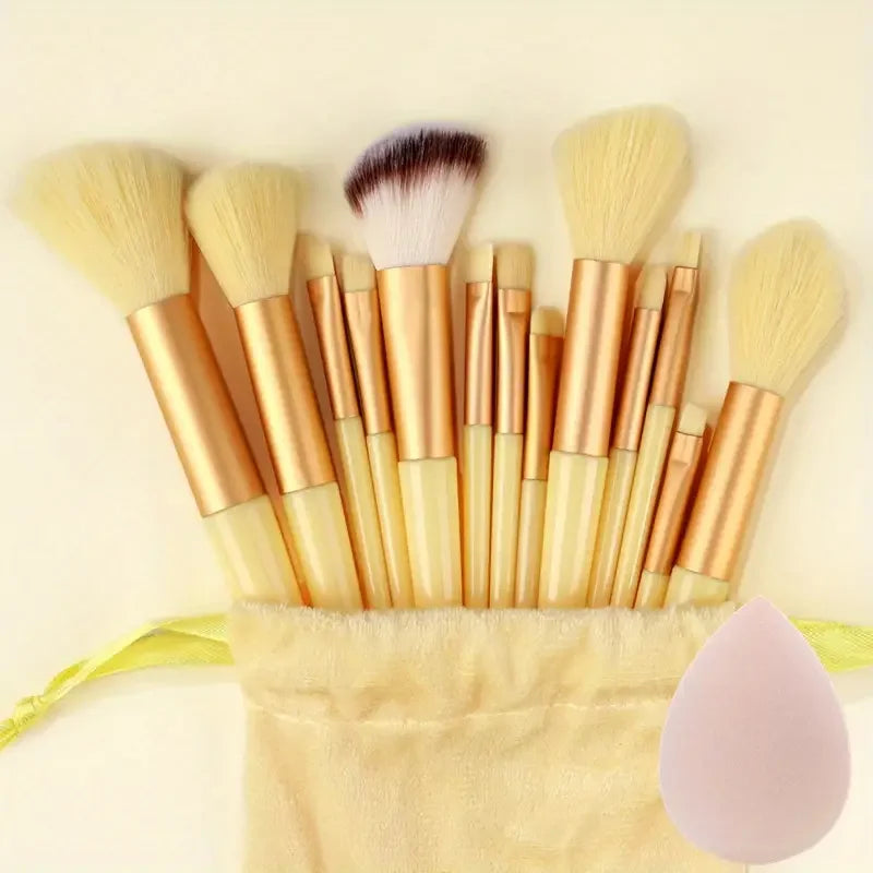 13-Piece Professional Makeup Brush Set