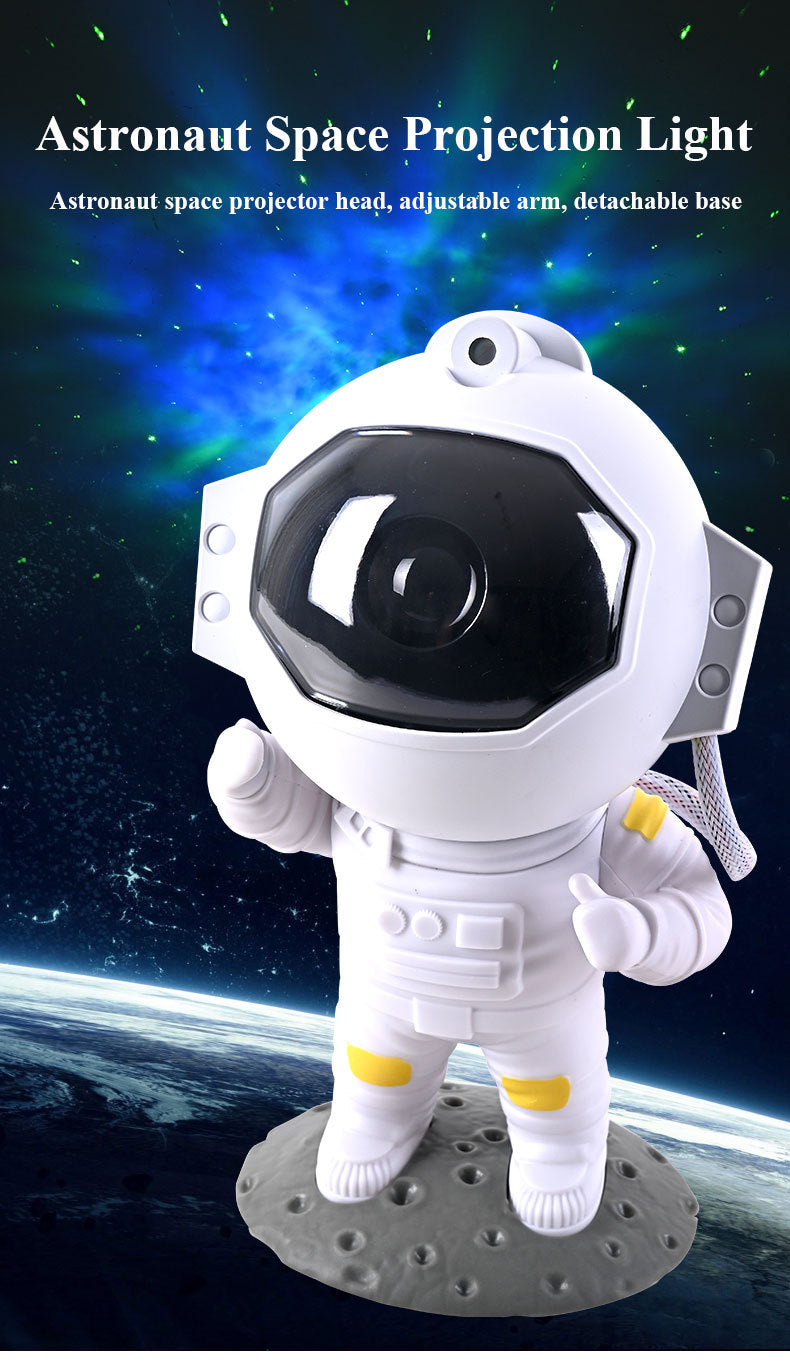 Galaxy Star Astronaut Projector LED Night Light – Starry Sky Night Light for Living Room & Bedroom Décor