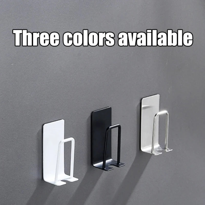 Stainless Steel Wall-Mounted Toothbrush Holder