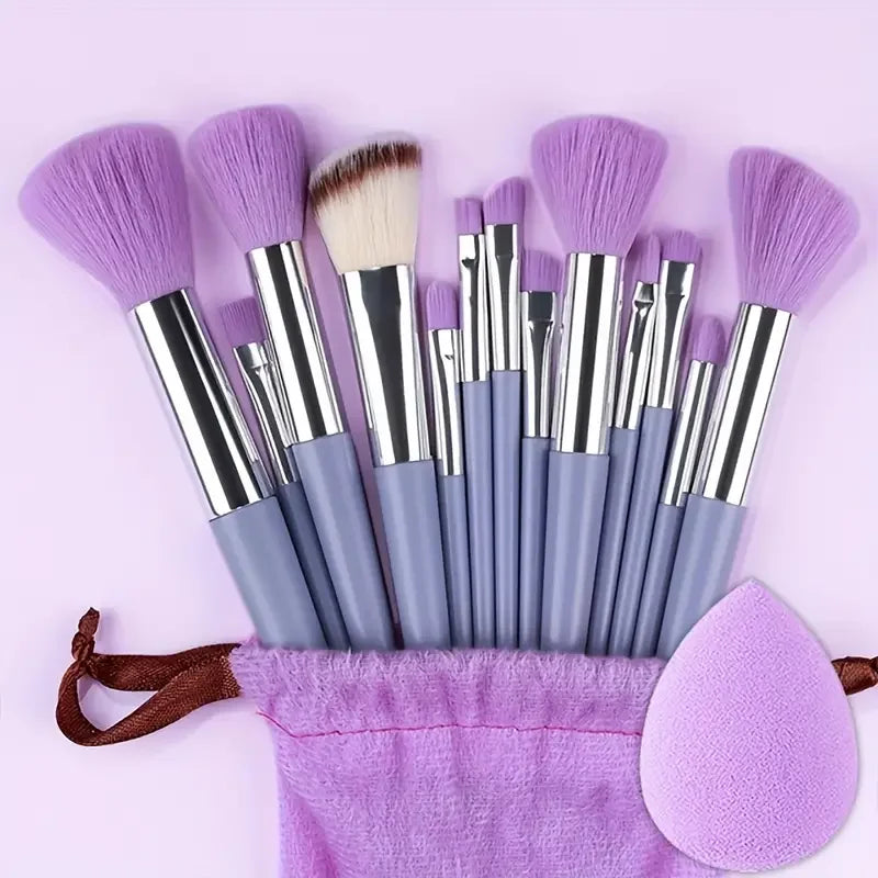 13-Piece Professional Makeup Brush Set
