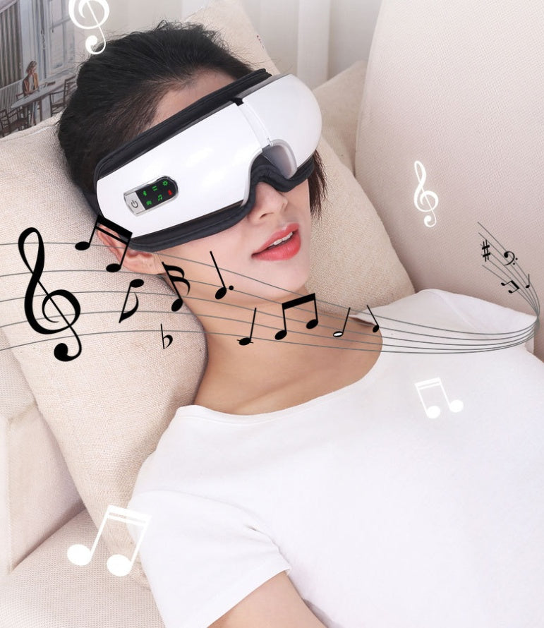 Smart Eye Massager with Hot Compress – Heated Eye Massage for Relaxation & Eye Strain Relief