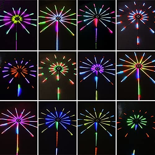 Firework LED Strip Lights – Music Sync RGB Color Changing Party Lights with Remote Control