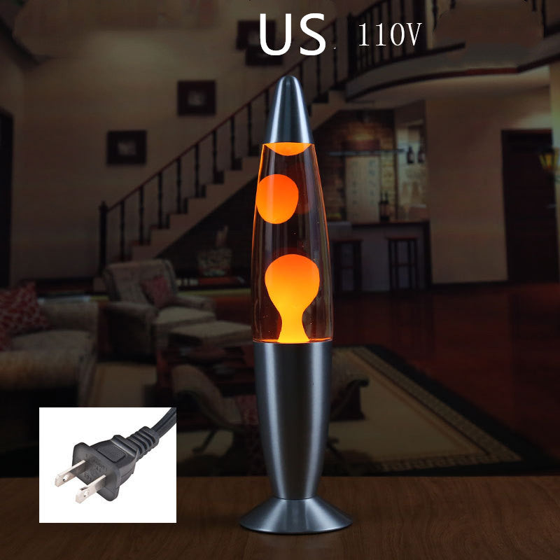 Volcano Lava Lamp – Motion Wax Flow Decorative Night Light