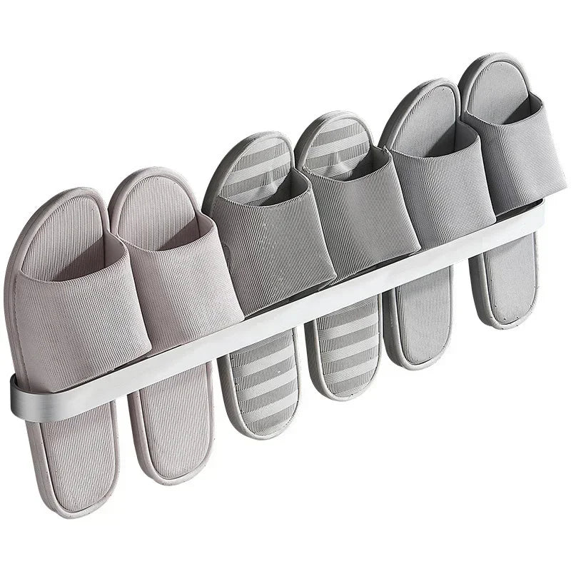Aluminum Wall-Mounted  Slipper Rack