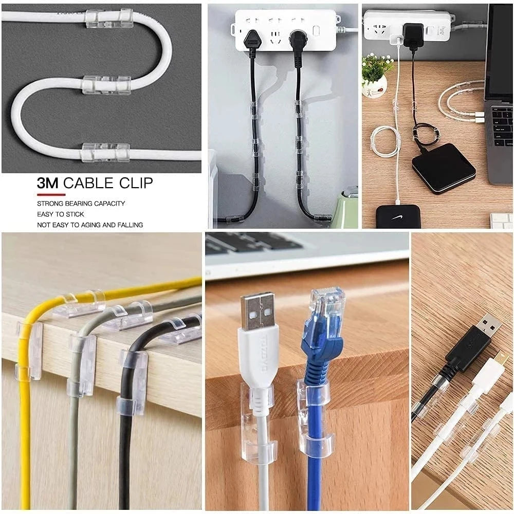 Adhesive Cable Clips