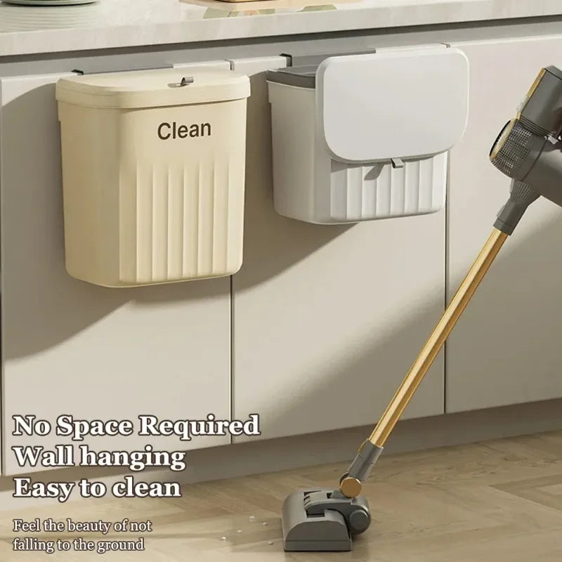 Wall-Mounted & Under-Sink Trash Can