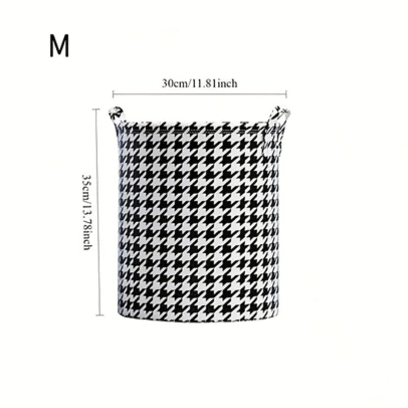 Foldable Non-Woven Laundry Basket With Handles