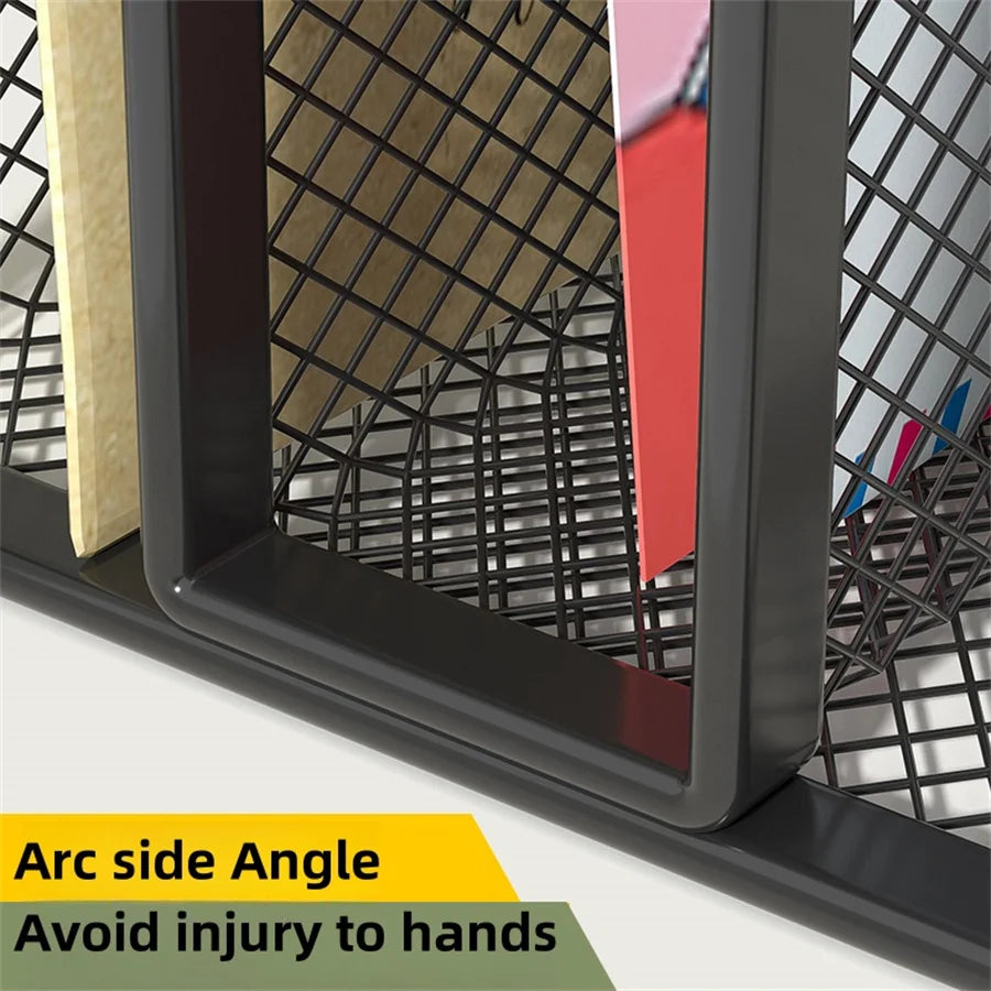 3-Layer Metal Mesh Notebook Organizer