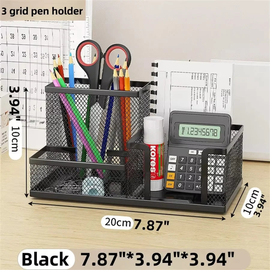 Metal Mesh Desk Organizer