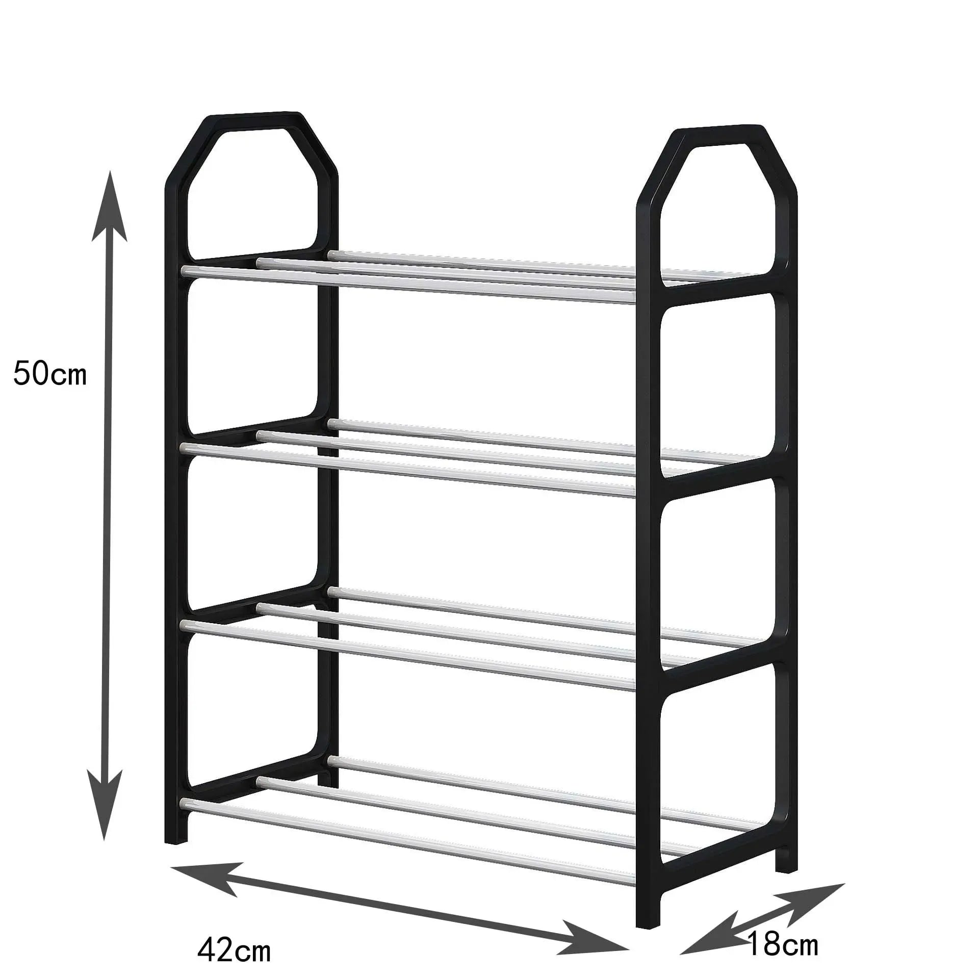 4-Tier Shoe Rack