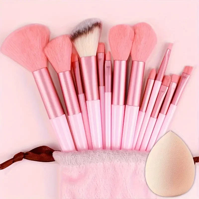13-Piece Professional Makeup Brush Set
