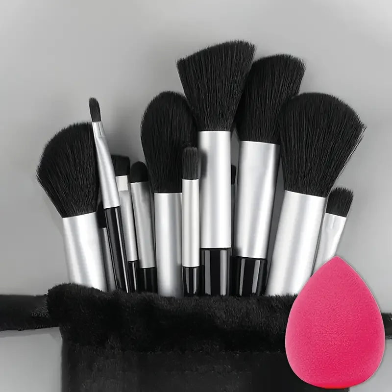 13-Piece Professional Makeup Brush Set