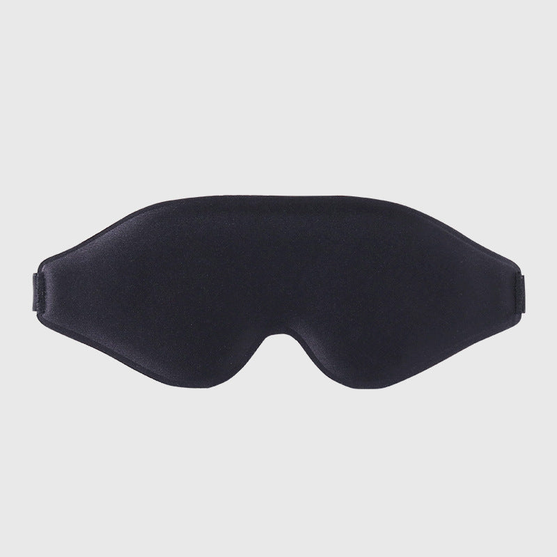 3D Deep Contoured Blackout Sleep Mask for Side Sleepers – Luxury Lash-Friendly Adjustable Eye Mask for Women & Men