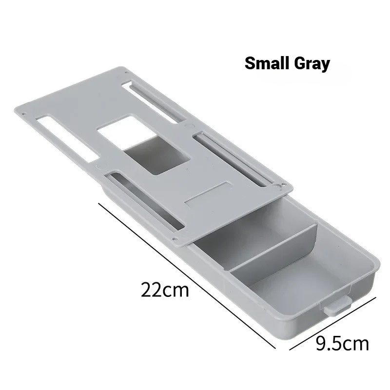 Hidden Under-Desk Drawer Organizer
