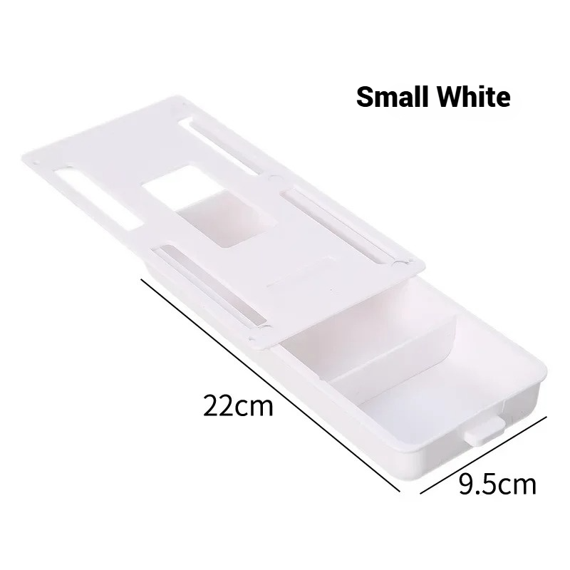 Hidden Under-Desk Drawer Organizer