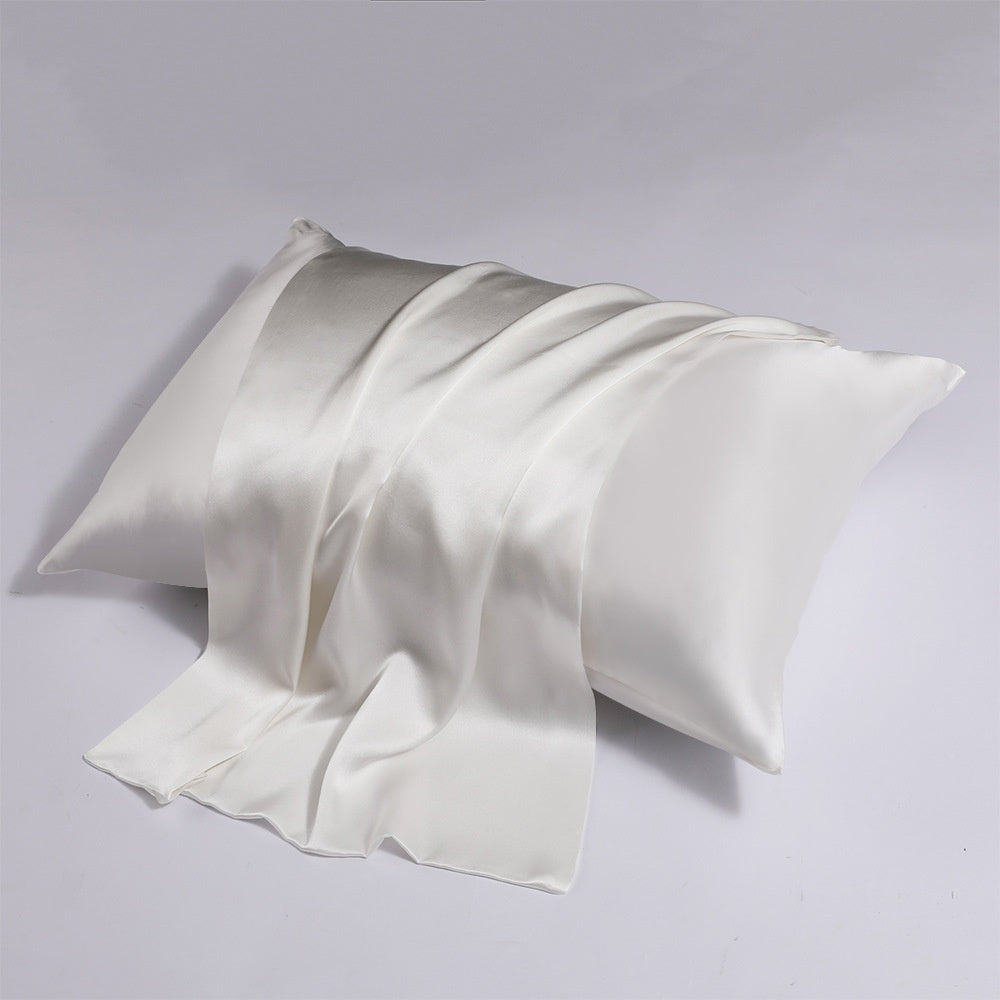 100% Pure Mulberry Silk Pillowcase – Luxury 6A Grade Hypoallergenic Double-Sided Silk Pillow Cover