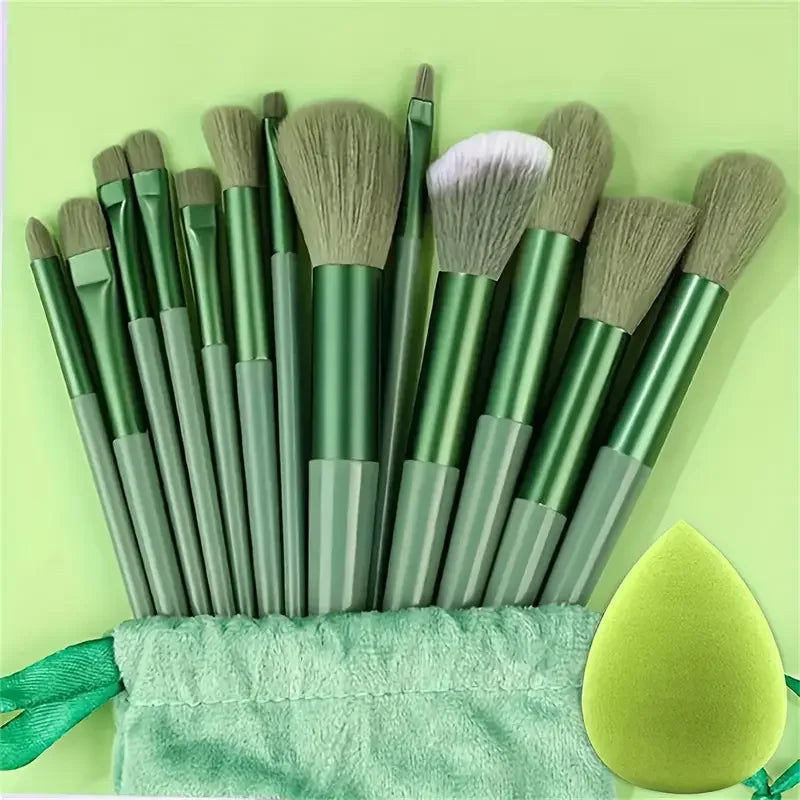 13-Piece Professional Makeup Brush Set