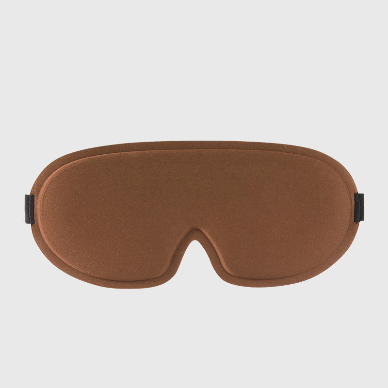 3D Deep Contoured Blackout Sleep Mask for Side Sleepers – Luxury Lash-Friendly Adjustable Eye Mask for Women & Men