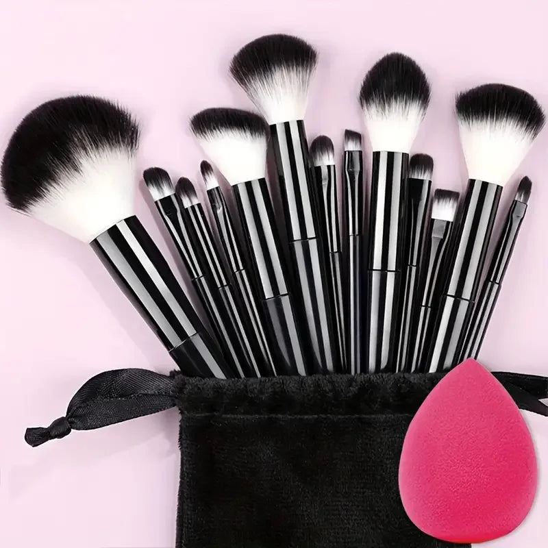 13-Piece Professional Makeup Brush Set