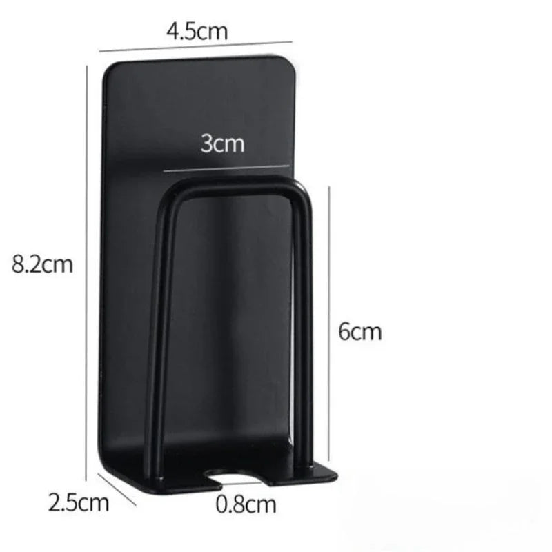 Stainless Steel Wall-Mounted Toothbrush Holder