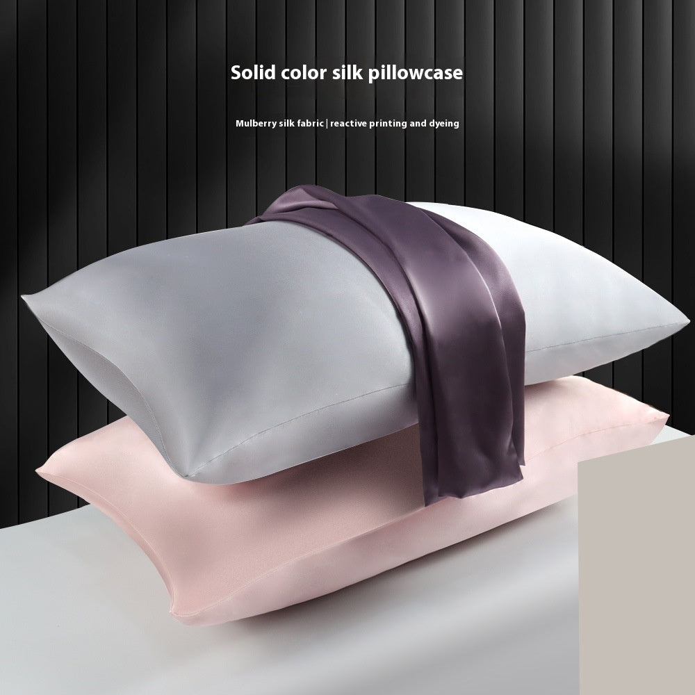 100% Pure Mulberry Silk Pillowcase – Luxury 6A Grade Hypoallergenic Double-Sided Silk Pillow Cover