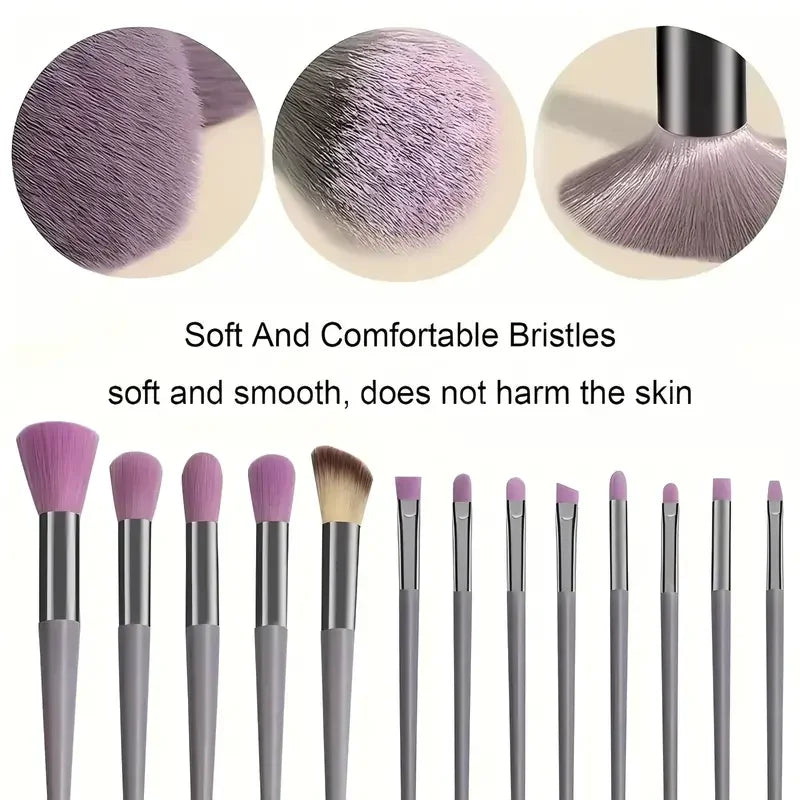 13-Piece Professional Makeup Brush Set