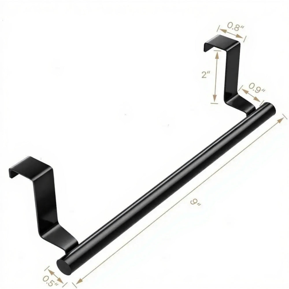 Stainless Steel Over-Door Towel Rack